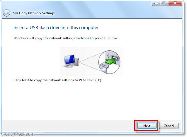 sigurnosna kopija bežične veze u sustavu Windows 7