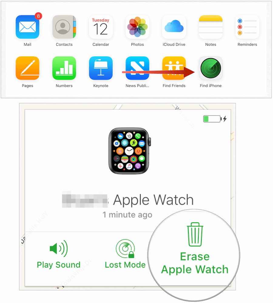 uklonite Apple Watch