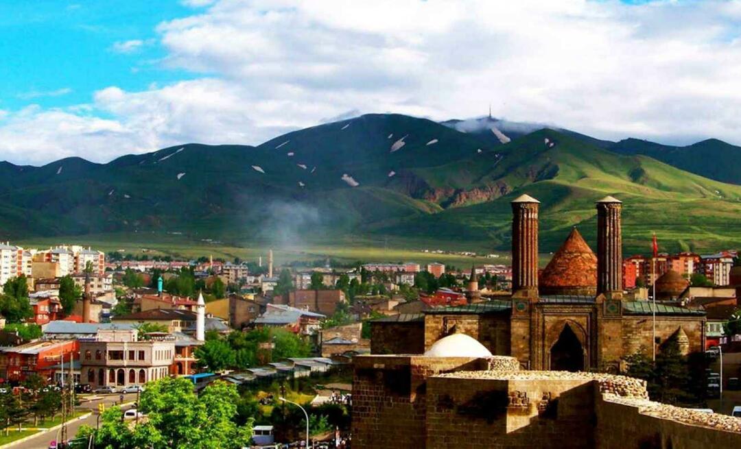 Gdje se nalazi Erzurum? Koja su mjesta za posjetiti u Erzurumu? Kako doći do Erzuruma?