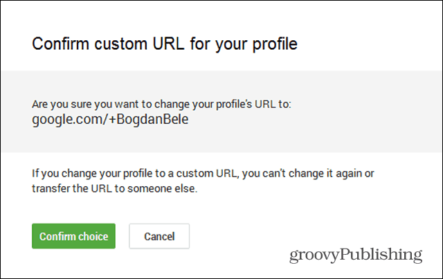Kako dobiti prilagođeni URL za svoj Google+ profil
