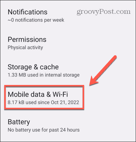 android mobilni podaci
