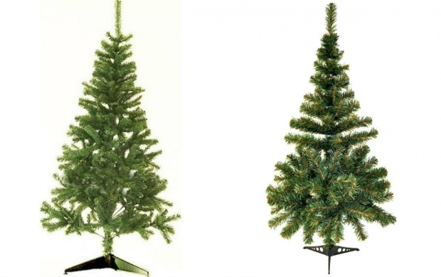 božićno borovo drvo velike veličine