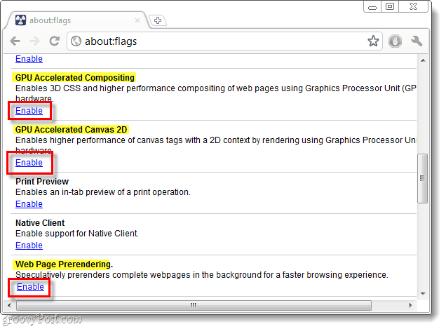 omogućite ubrzanje GPU-a u Chromeu