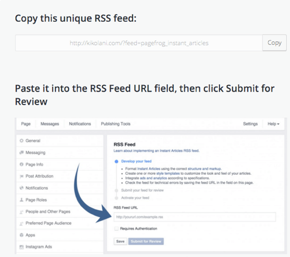 RSS feed za trenutne članke