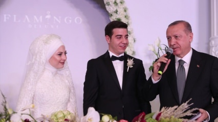 Predsjednik Erdoğan bio je svjedokom vjenčanja u Kayseriju