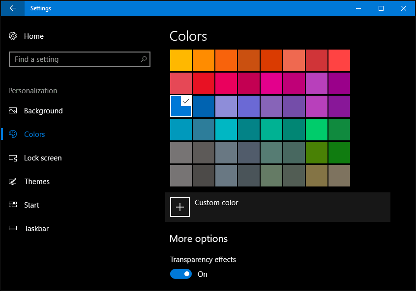 Kako promijeniti boju i izgled u programu Windows 10 Creators Update
