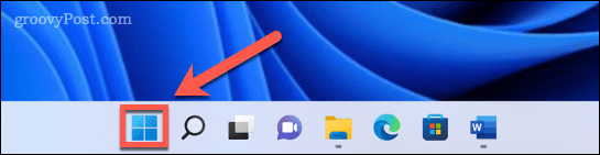 Windows 11 početni izbornik
