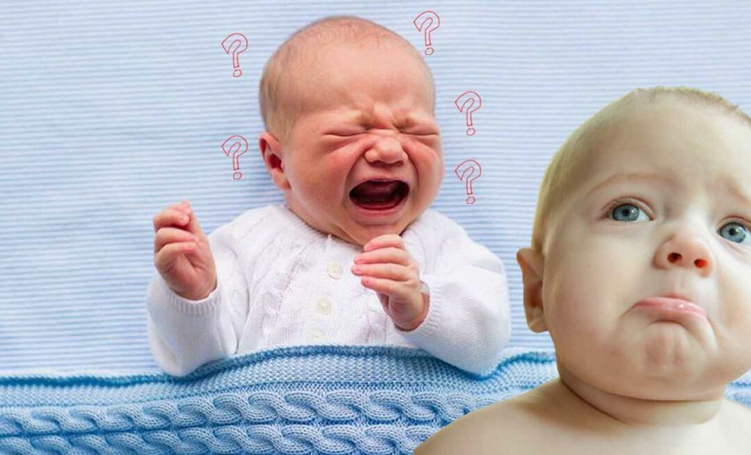 Zašto bebe plaču? Što bebe govore plačem? 5 stilova plača beba