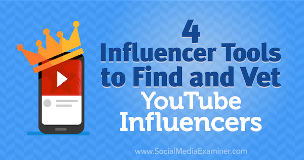 4 alata za utjecaj za pronalaženje i provjeru utjecaja na YouTube, Shane Barker, ispitivač društvenih mreža.