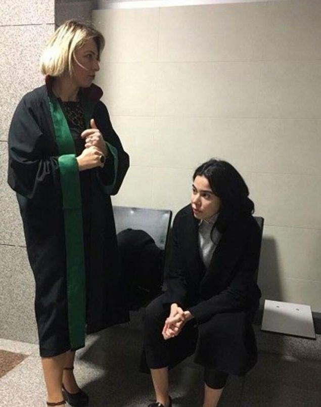 Asena Atalay prvi put je viđena u sudnici