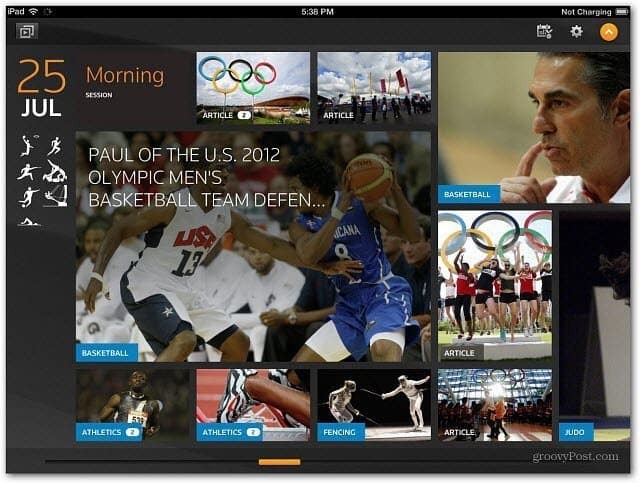 App za Reuters iPad