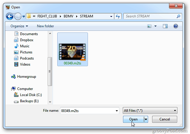 Blu-Ray datoteka