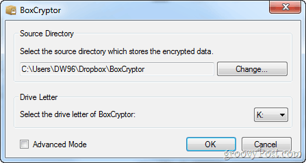 lozinkom zaštitite dropbox mape