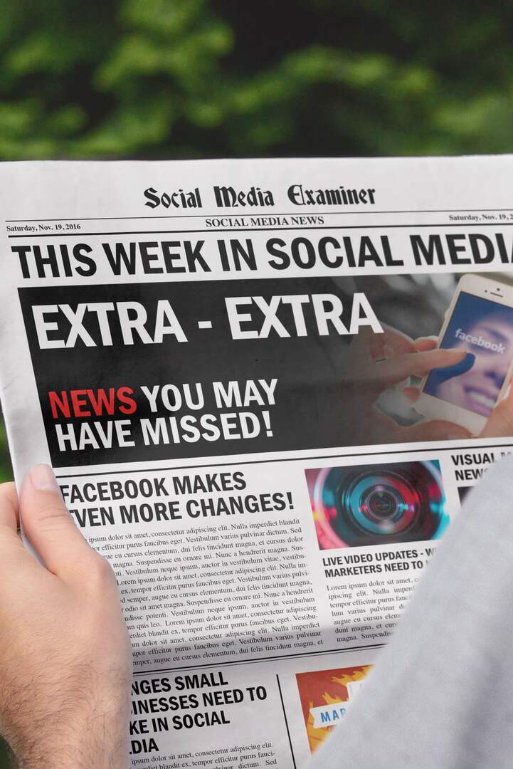Facebook ispravlja prekomjerno prijavljene podatke o organskom dosegu: Ovaj tjedan na društvenim mrežama: Ispitivač društvenih medija