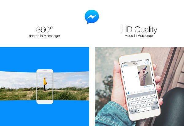 Facebook je predstavio mogućnost slanja fotografija od 360 stupnjeva i dijeljenja videozapisa visoke kvalitete u programu Messenger.