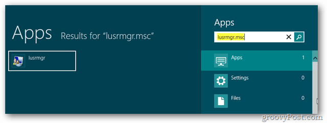 Windows 8: Omogući ugrađeni račun administratora