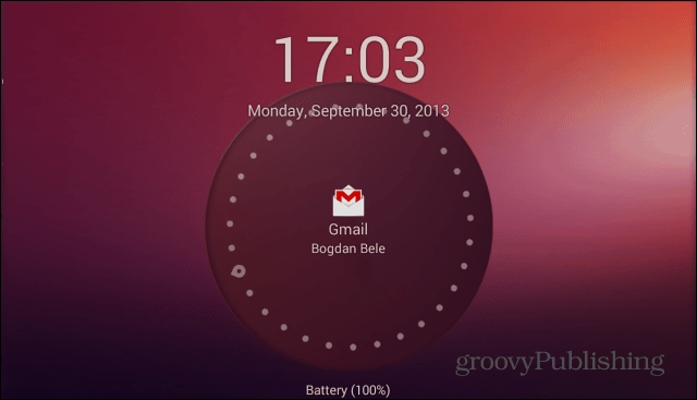 Ubuntu Lockscreen glavni