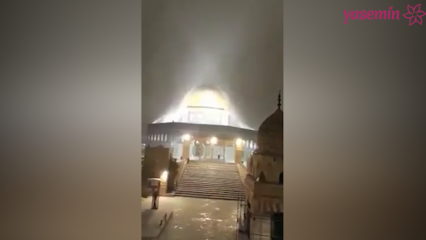 Snijeg koji pada u Jeruzalem zadivljen