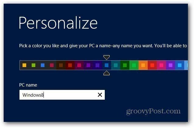 Personalizirajte Windows 8