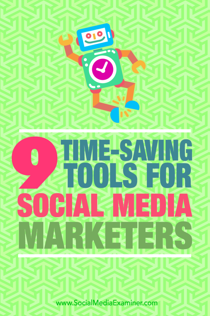 9 Alati za uštedu vremena za marketinške stručnjake za društvene medije: Ispitivač društvenih medija