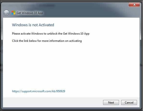 Aktivacija sustava Windows 7