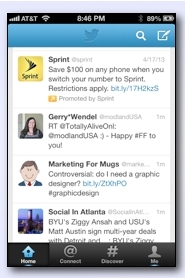 sprint promovirani tweet