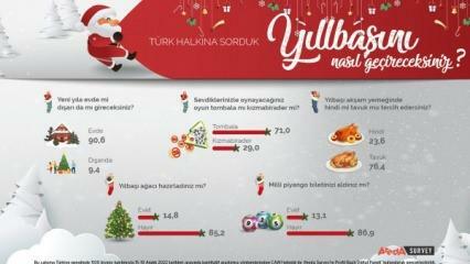 Istraživanje Arede raspravljalo je o novogodišnjim preferencijama turskog naroda! Pileće meso je puretina u novoj godini...