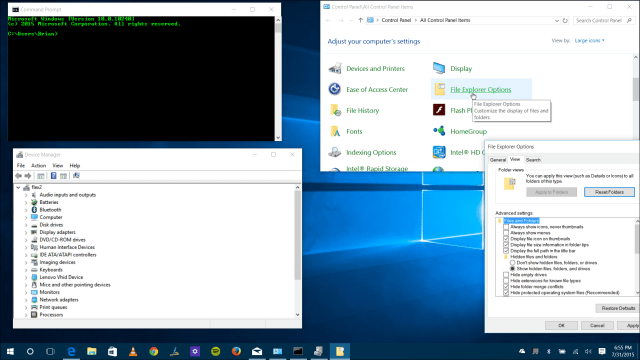 Tradicionalni uslužni programi Windows 10
