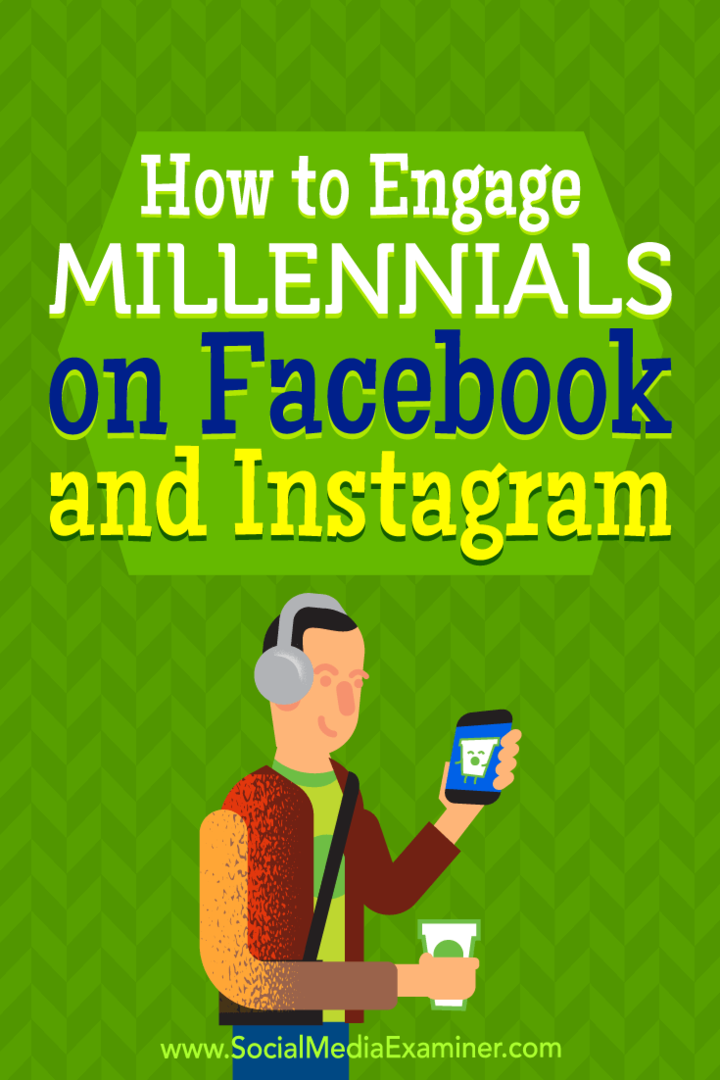 Kako angažirati milenijce na Facebooku i Instagramu Mari Smith na ispitivaču društvenih medija.