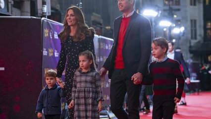 Kraljevska obitelj prošetala je crvenim tepihom bez maske!
