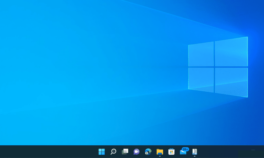 Istaknuta programska traka sustava Windows 11