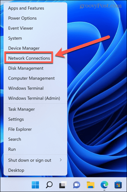 Windows 11 mrežne veze