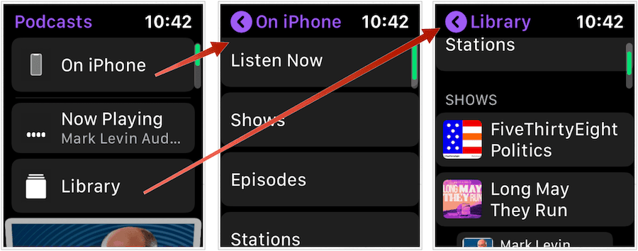 Podcasti Apple Watch-a