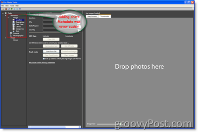 Metapodaci Microsoft Pro Photo Alati:: groovyPost.com