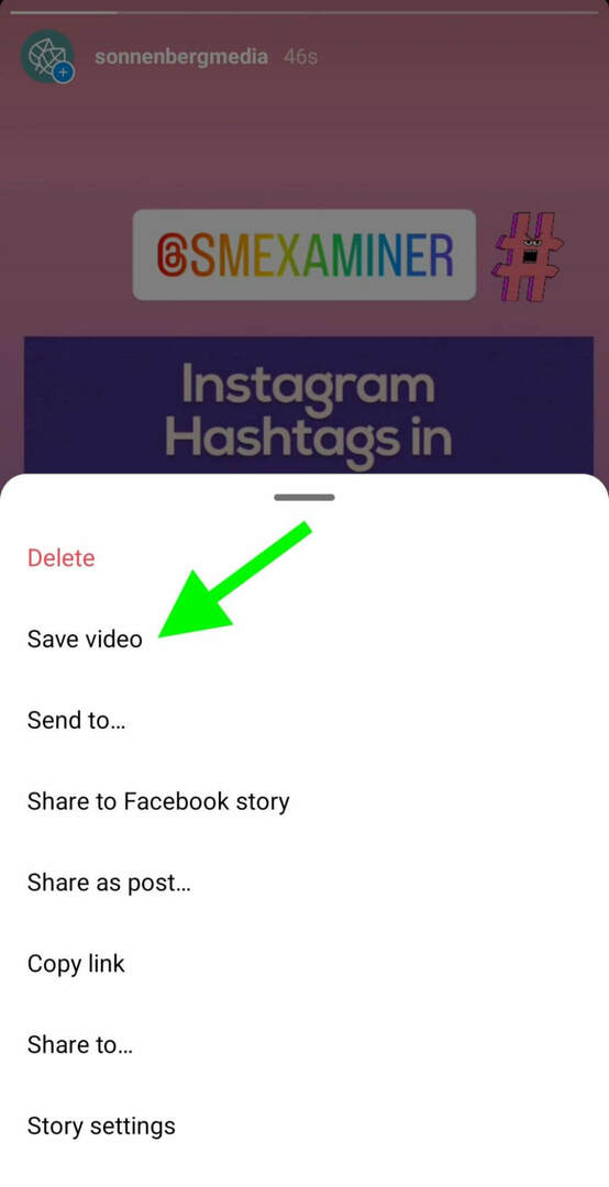 kako-spremiti-sadržaj-organski-instagram-priče-primjer-prevlačenje-datoteke