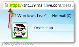 postavljanje prozora Windows Live pošte