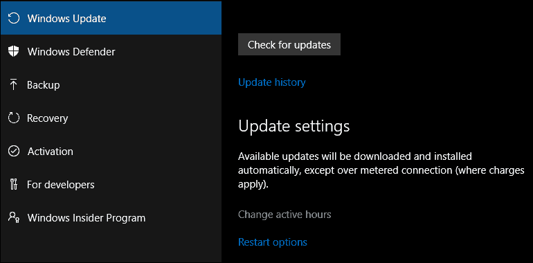 Kako odgoditi, odgoditi ili blokirati ažuriranje Windows 10 Fall Creators Update