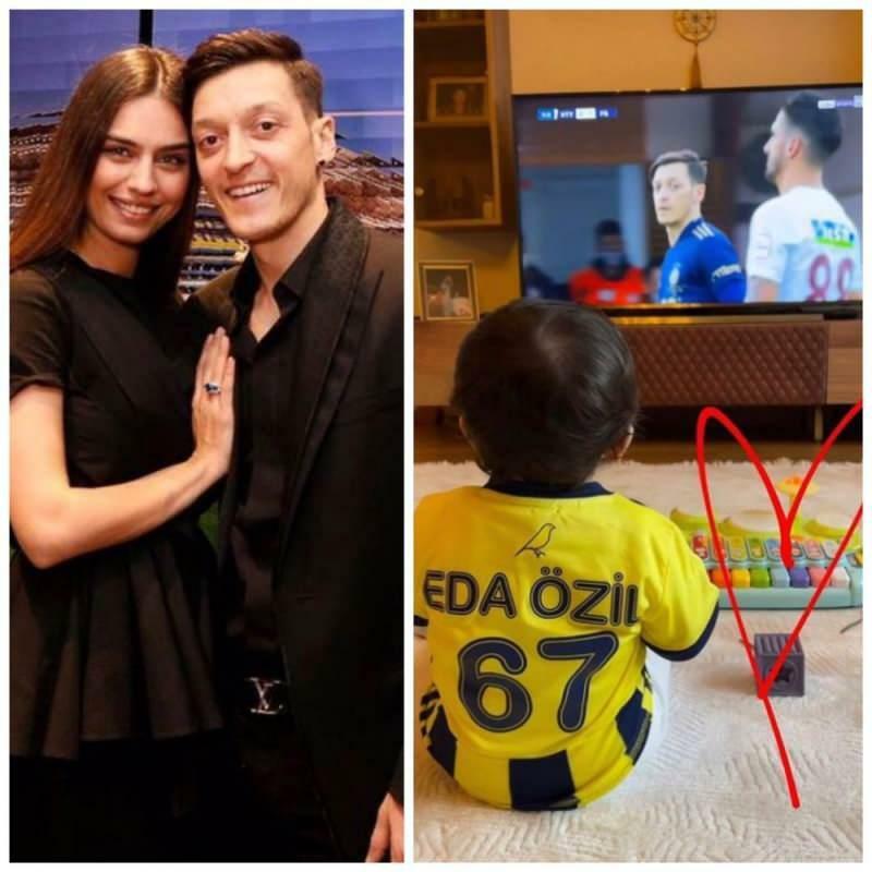 Mesut Özil podijelio je prazničnu pozu sa svojom kćerkom, koju naziva "moja mala princeza"!