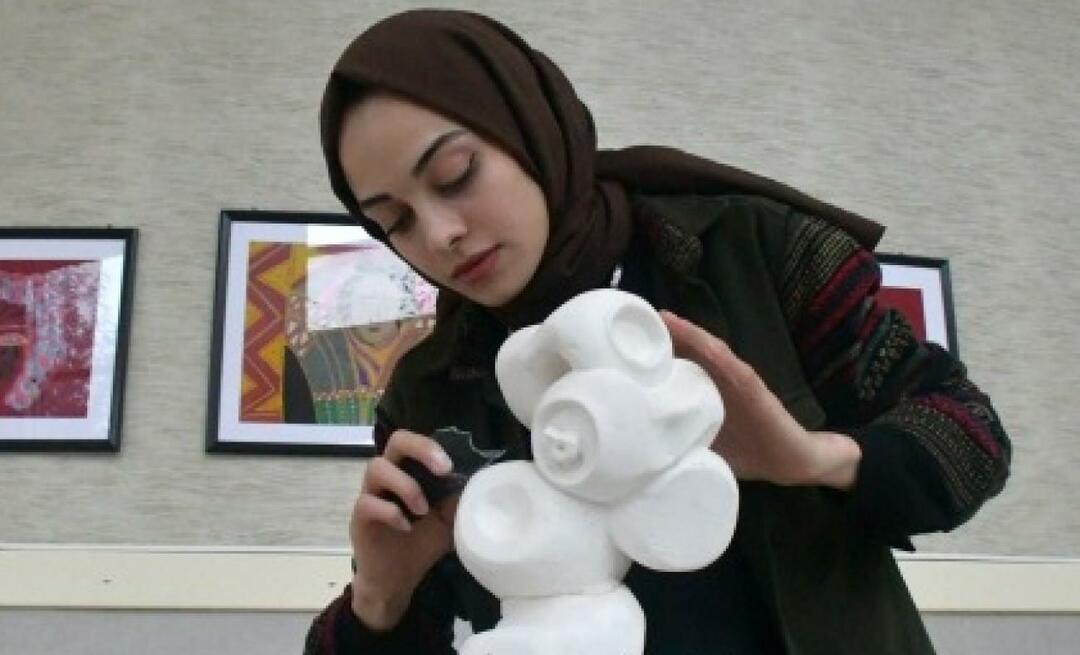 Nagrada Ministarstva kulture Emine Erdağ koja je svoj put započela slikarstvom, a nastavila kiparstvom!
