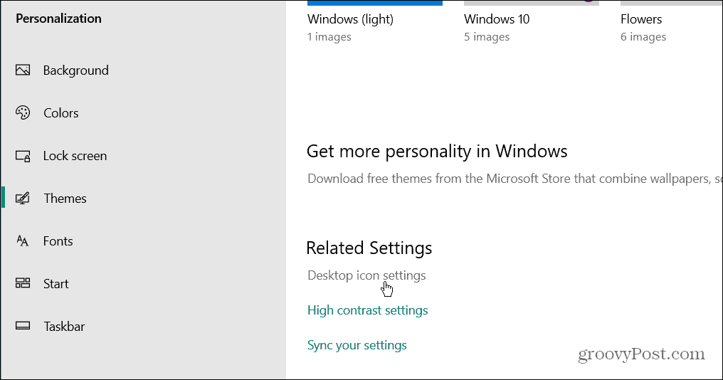 vratiti ikone na radnoj površini na Windowsima