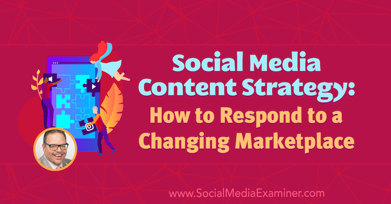 Strategija sadržaja društvenih medija: kako odgovoriti na promjenjivo tržište s uvidima Jaya Baera u marketinški podcast Social Media.