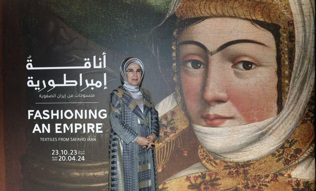 Posjet prve dame Erdoğan katarskom Muzeju islamske umjetnosti! "Osjećao sam se sretno"