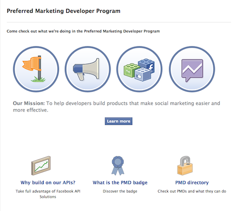 facebook preferirani program za razvoj marketinga