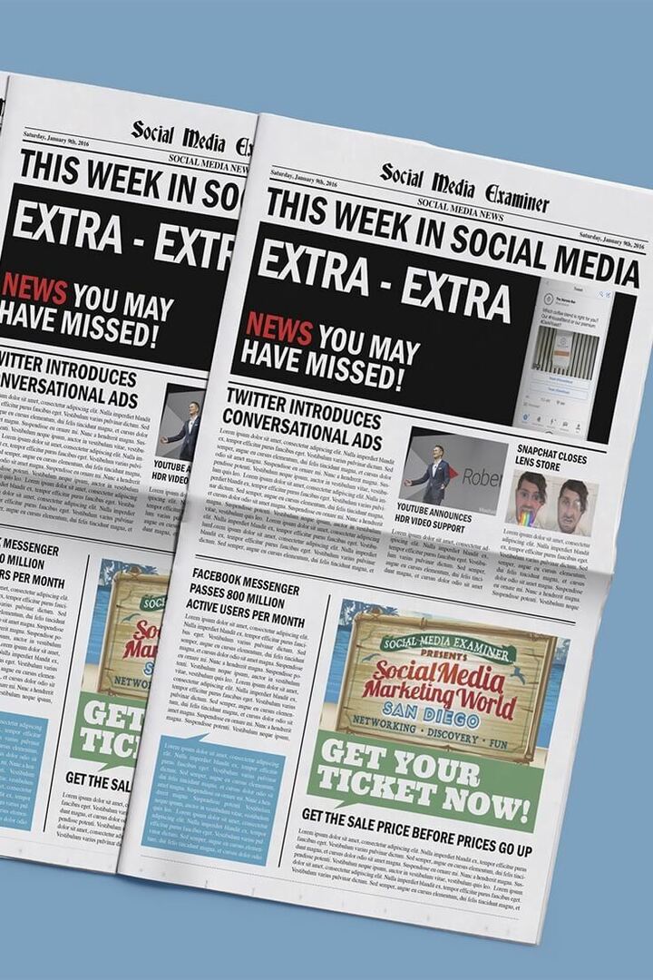 Twitter pokrenuo konverzacijske oglase: ovog tjedna na društvenim mrežama: Ispitivač društvenih medija