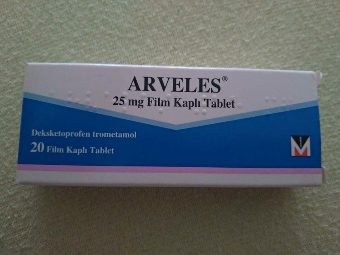 arveles tableta