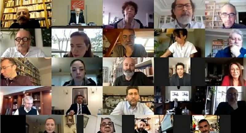 Zahtjevi umjetnika koji su napravili video konferencije s Kılıçdaroğlu natjerali su ih da odustanu!