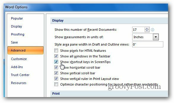 Kako prikazati prečačke tipke u ScreenTipsima u programu Microsoft Word [Brzi savjet]