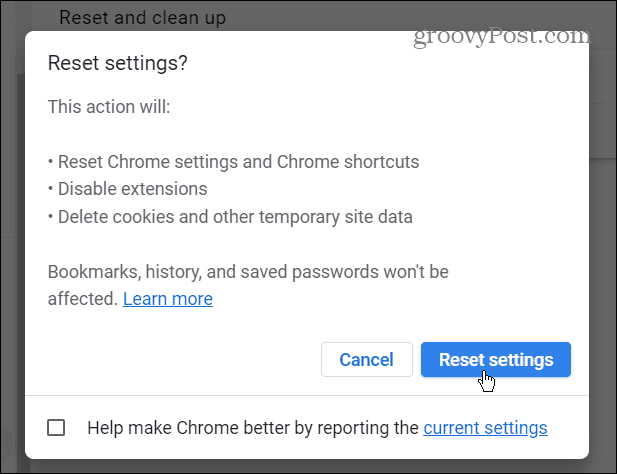 Neuspjelo preuzimanje Mrežna pogreška u Chromeu