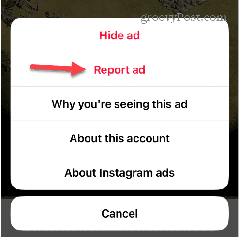 Isključite ciljane oglase na Instagramu