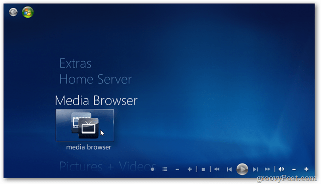 Gledajte video podcaste u sustavu Windows 7 Media Center